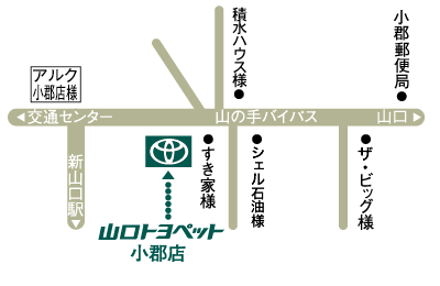 小郡店　地図