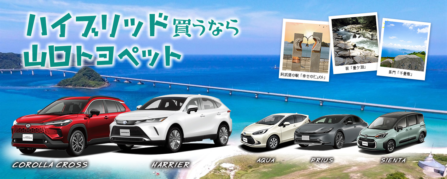 ミニバン買うなら山口トヨペット