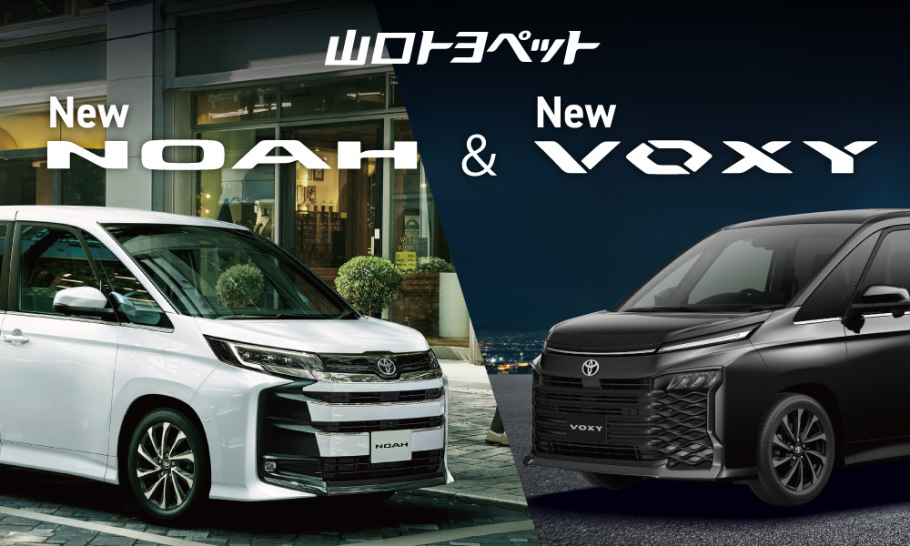 ノア・ヴォクシー（NOAH・VOXY）は山口トヨペットへ